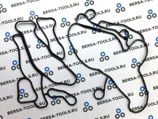 Комплект прокладок масляного радиатора для Range Rover 4.4L TD V8 (LR077242, LR022903)