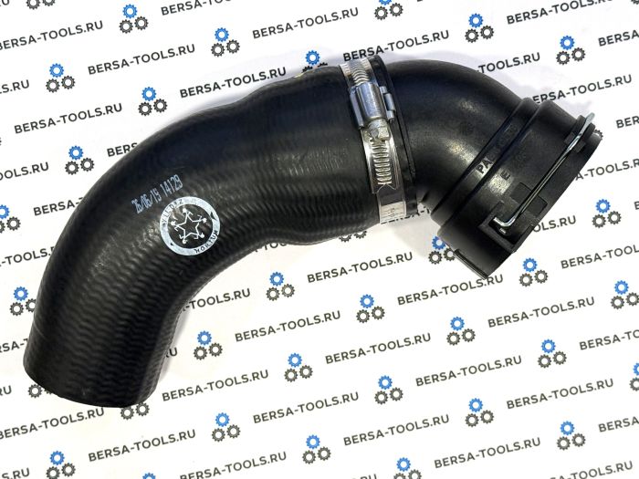 Верхний патрубок трубопровода наддувочного воздуха BMW E46 (11617799398, 11617797699, 11617789961)