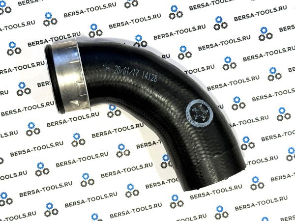 Нижний патрубок трубопровода наддувочного воздуха BMW E46 (11617799398, 11617797699, 11617789961)