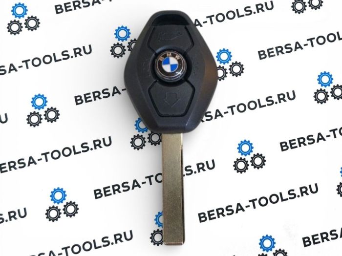 Ключ-ромб в сборе с лезвием нового образца HU92 (EWS 315 mhz) для BMW