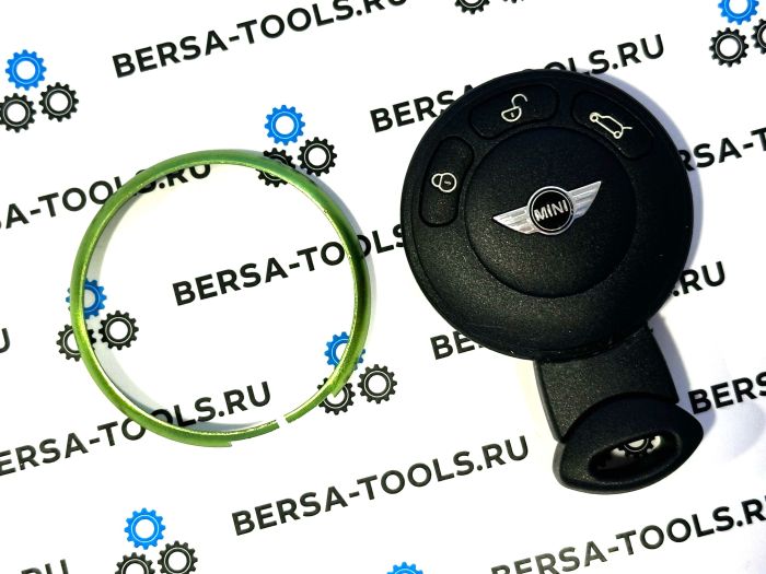 Декоративное кольцо для смарт-ключа MINI Cooper (зеленый)