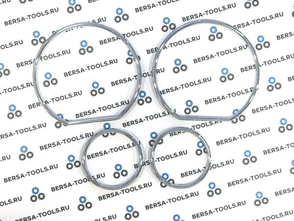 Кольца в приборную панель BMW E36 (хром)