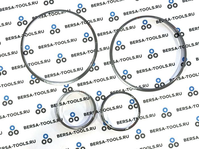 Кольца в приборную панель BMW E38, E39, E53 (хром)