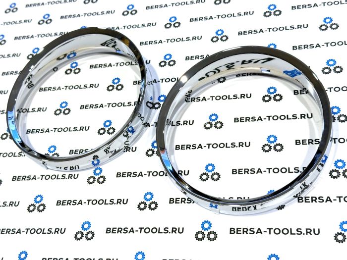 Кольца в приборную панель BMW E60 (хром)