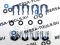 Ремкомплект топливных форсунок Opel 2.2L Z22YH (93184861) 