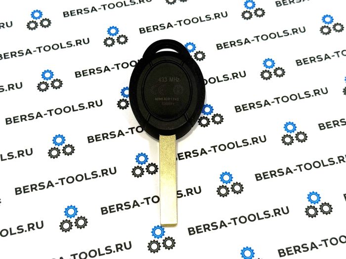 Корпус ключа Mini Cooper (3 кнопки) с Британским флагом