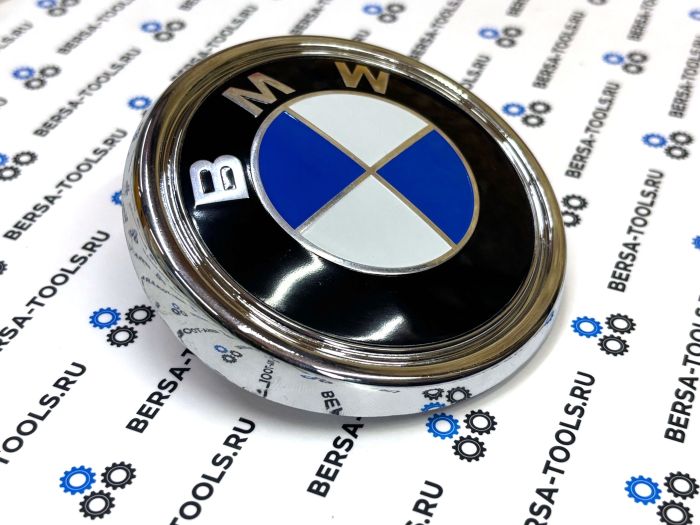 Эмблема BMW 99 мм (51147294465) хром