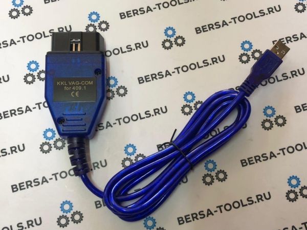Диагностический кабель KKL VAG COM 409.1 на чипе CH340