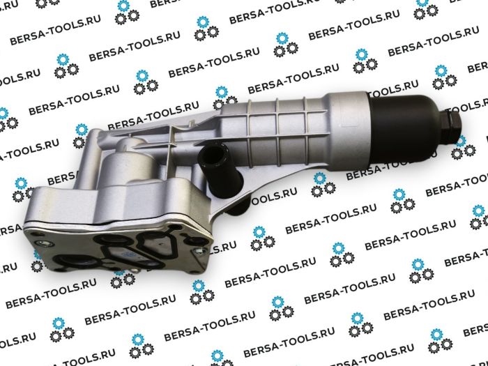 Алюминиевый корпус масляного фильтра Mercedes M271 (A2711801010, A2711801410)