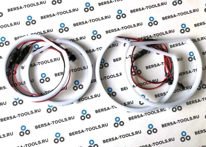 Ангельские глазки Cotton для BMW X5 E53 (Белый)