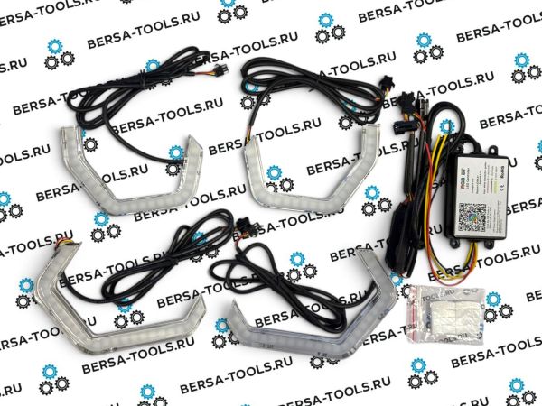 Ангельские глазки Iconic RGB Wi-Fi для BMW M3 M4 E90, E92, F30 