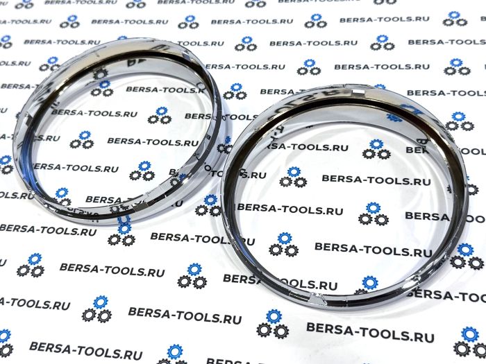 Кольца в приборную панель BMW E60 (хром)