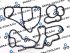 Прокладки масляного теплообменника Jeep Grand Cherokee 2011-2018 3.0CRD (68148362AA)