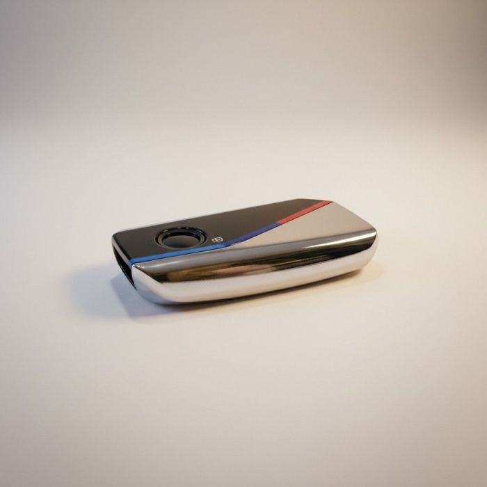 Корпус смарт ключа BMW F-series, G-series (Цвет: Розовый, Кнопка «Звук»)