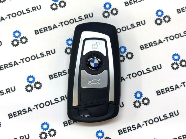 Смарт-ключ в сборе для BMW F-series 3 кнопки (черный, частота 433mgz)