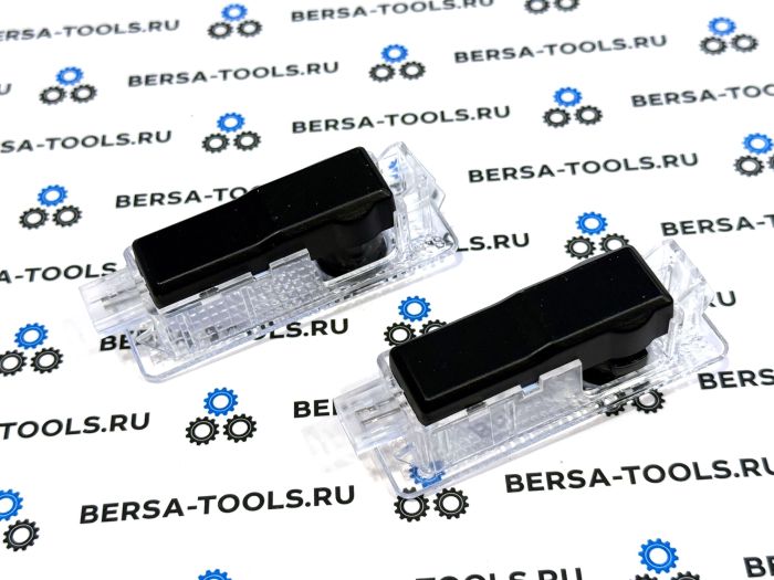 Светодиодные проекторы в двери с логотипом BMW