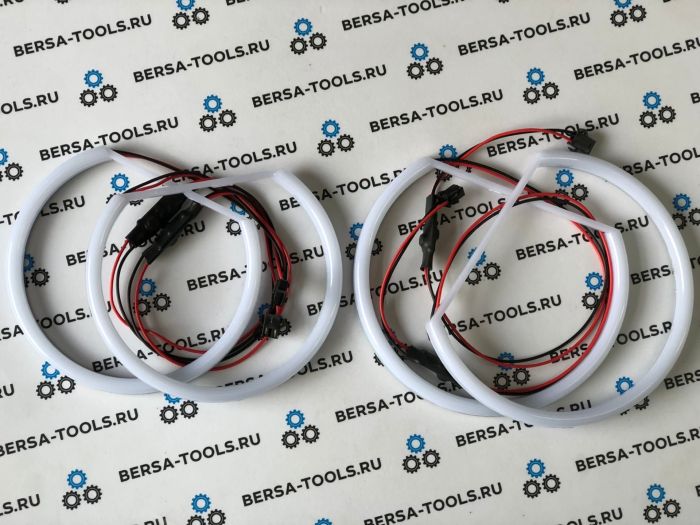 Ангельские глазки Cotton для BMW E46 фары без линз (Оранжевый)