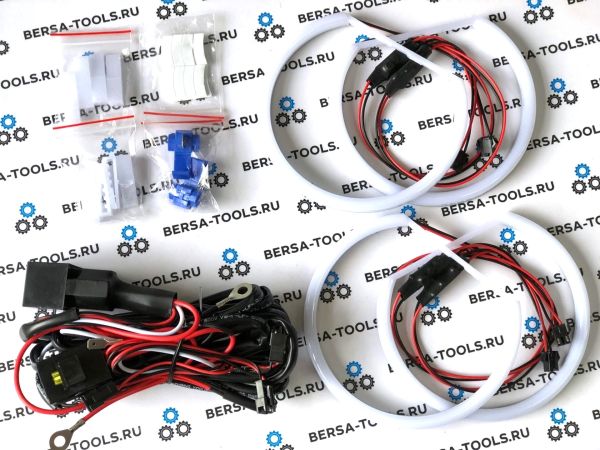 Ангельские глазки (Cotton LED) BMW E36 E38 E39 E46 (Белые)