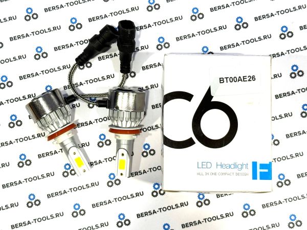 Светодиодные лампы головного света C6 Headlight H11