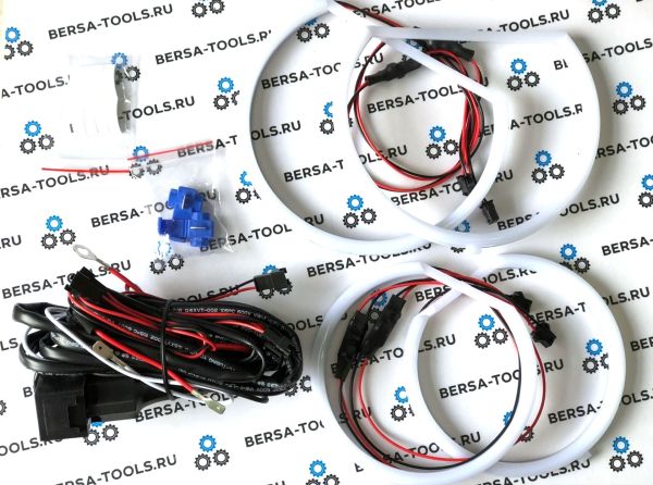 Ангельские глазки Cotton для BMW X5 E53 (Оранжевый)