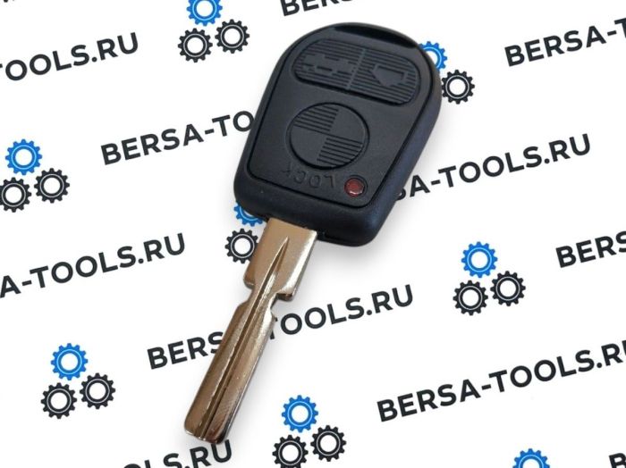 Трехкнопочный ключ с лезвием старого образца (HU58)