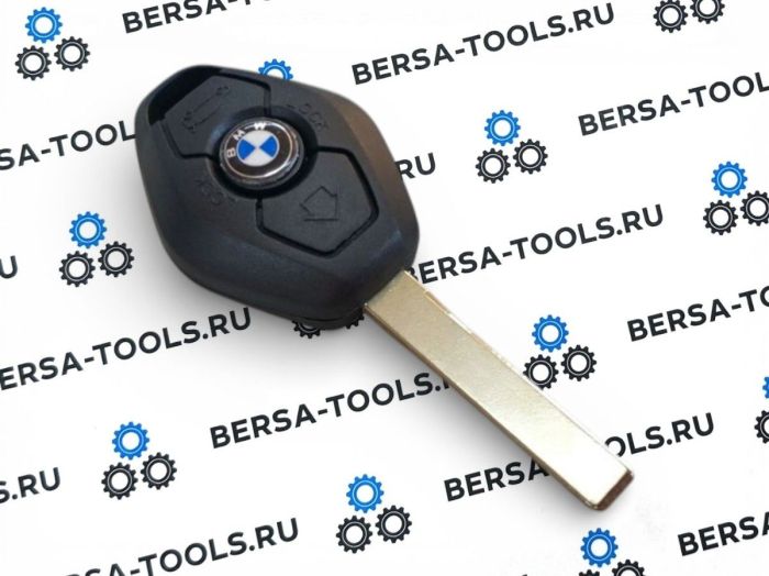 Ключ-ромб в сборе с лезвием нового образца HU92 (EWS 315 mhz) для BMW