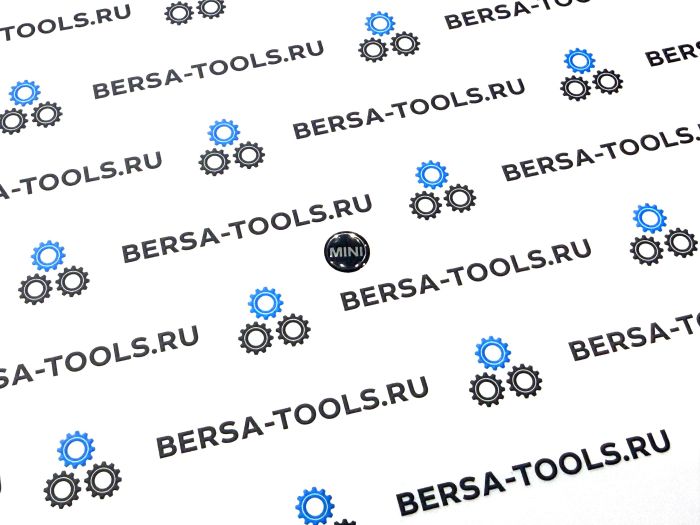 Эмблема на ключ с логотипом Mini 9 мм