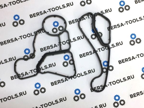 Комплект прокладок теплообменника и корпуса масляного фильтра BMW 11428637820, 11428637821