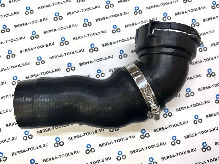 Верхний патрубок трубопровода наддувочного воздуха BMW E90, E91, E92 (11618506078, 11617793117, 11617798440)