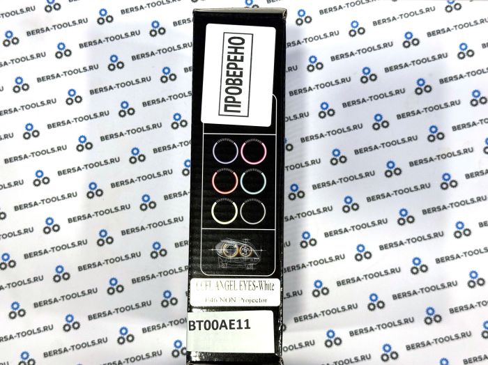 Ангельские глазки CCFL для BMW E46 фары без линз (Белый)