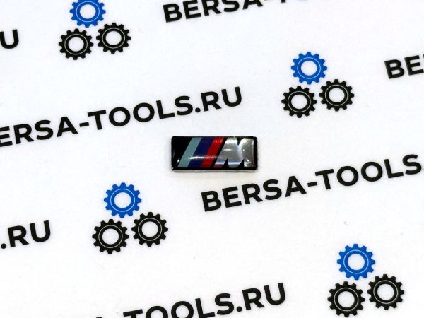Эмблема на руль BMW M-Power (прямоугольная 16 х 7)