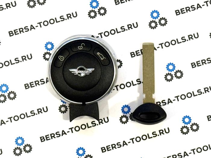 Корпус смарт-ключа Mini Cooper (Батарейка на корпусе ключа)