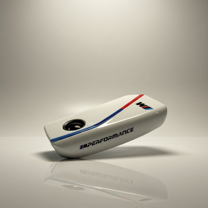 Корпус смарт ключа BMW F-series, G-series (Цвет: Белый, M series)