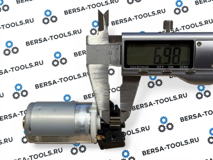 Моторчик актуатора турбины Hella B диаметр шестерни: 8.2 мм (36-01-017)