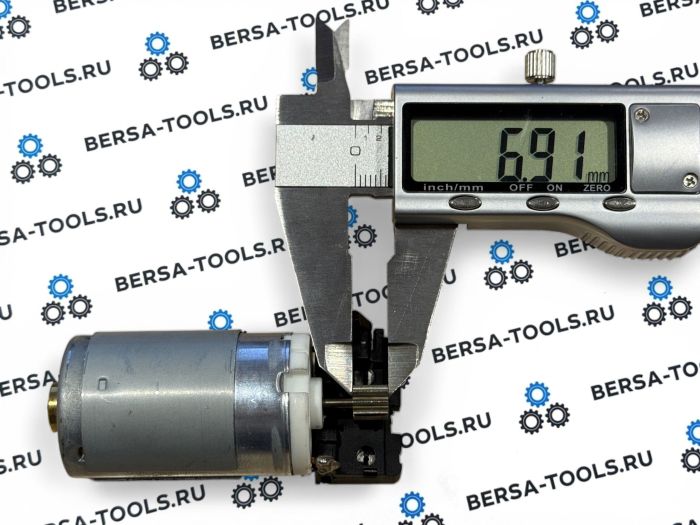 Моторчик актуатора турбины Hella C диаметр шестерни 6.8 мм (36-01-018)