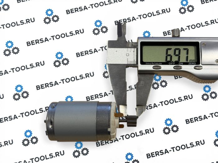 Моторчик актуатора турбины Hella D (диаметр шестерни: 7.2 мм) (36-01-019)