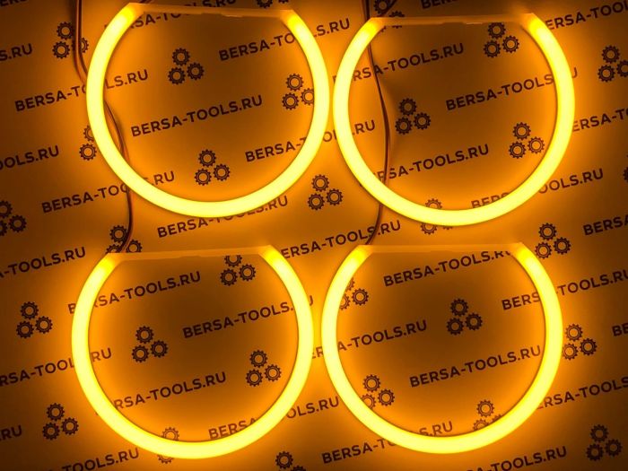 Ангельские глазки Cotton для BMW E36, E38, E39, E46  (Оранжевый)