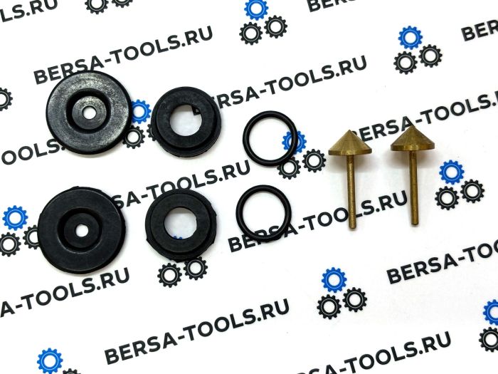 Ремкомплект клапанов печки для 2-зонного климат-контроля BMW E36, E60, E61, E63, E64, E65, E66, E67, E53, E70, E71, E72, F15, F16, F85, F86, F10, F11, F12, F13, F01, F02, F03, F04, F06, F07 и Audi, Jaguar 2.5, 3.0, 4.2 (с конусами)