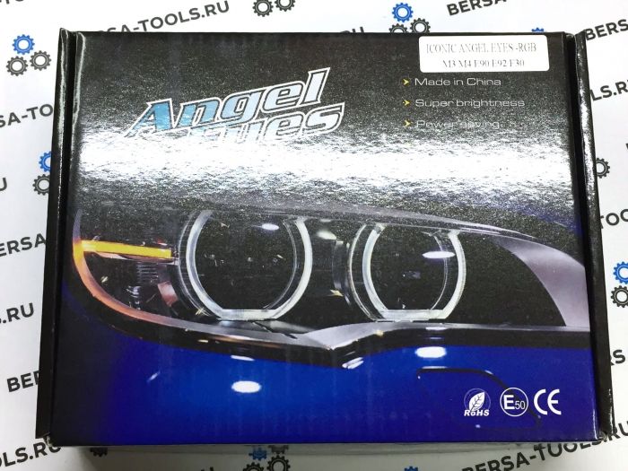 Ангельские глазки Iconic RGB Wi-Fi для BMW M3 M4 E90, E92, F30 
