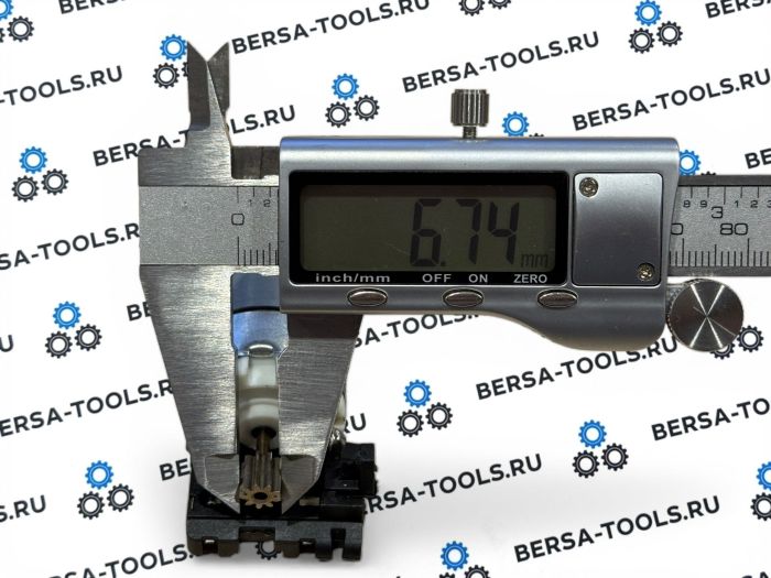 Моторчик актуатора турбины Hella C диаметр шестерни 6.8 мм (36-01-018)
