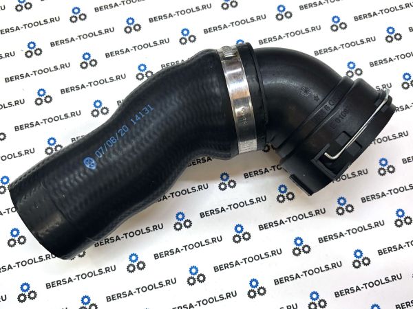 Верхний патрубок трубопровода наддувочного воздуха BMW E90, E91, E92 (11618506078, 11617793117, 11617798440)