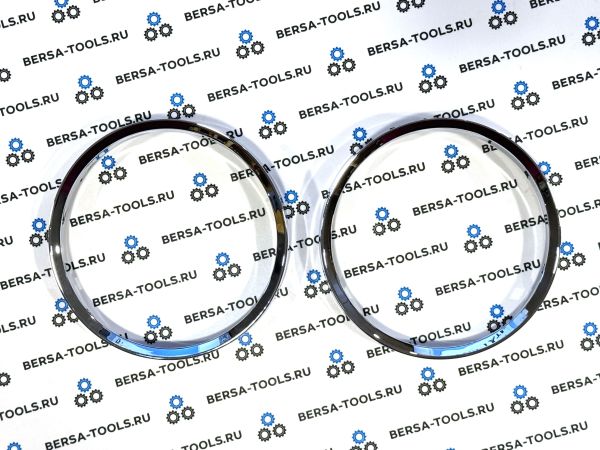 Кольца в приборную панель BMW E60 (хром)