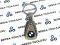Металлический брелок с логотипом BMW (тип 3)