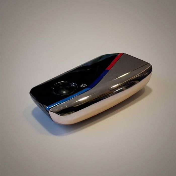 Корпус смарт ключа BMW F-series, G-series (Цвет: Розовый, Кнопка «Звук»)