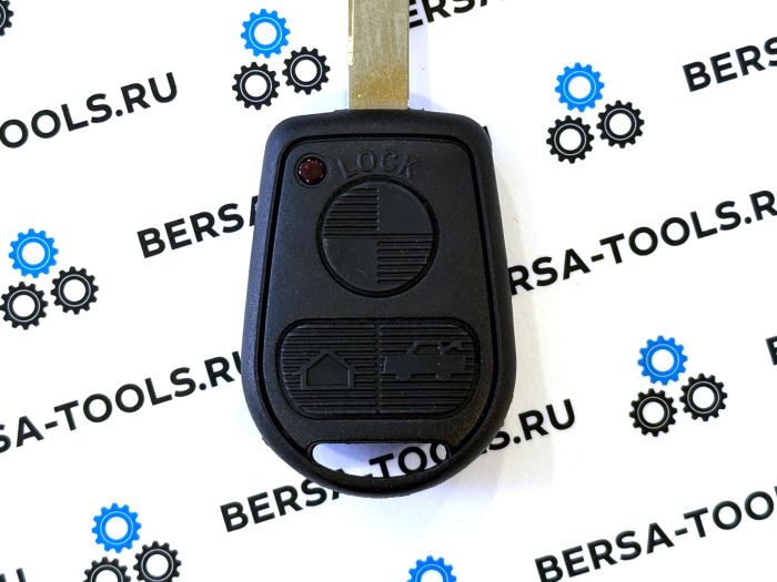 Трехкнопочный ключ с лезвием нового образца HU92