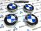 Эмблемы (колпачки) BMW сине-белые в оригинальные колеса БМВ