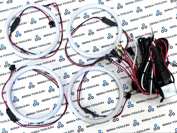 Ангельские глазки Cotton для BMW E30, Е32, Е34 (Оранжевый)