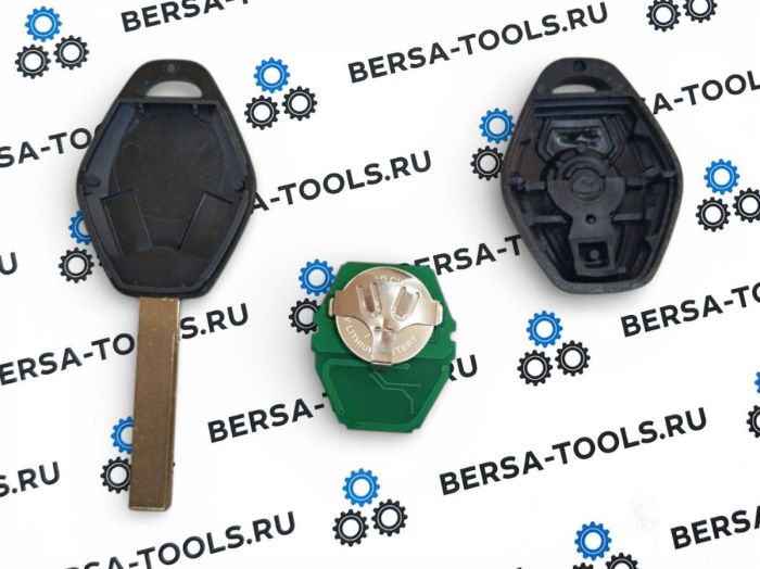 Ключ-ромб в сборе с лезвием нового образца HU92 (CAS 868 mhz) для BMW