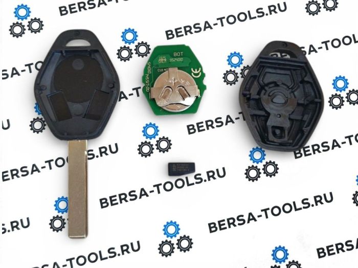Ключ-ромб в сборе с лезвием нового образца HU92 (EWS 434 mhz) для BMW