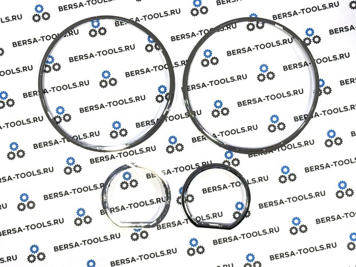 Кольца в приборную панель BMW E32, E34 (хром)